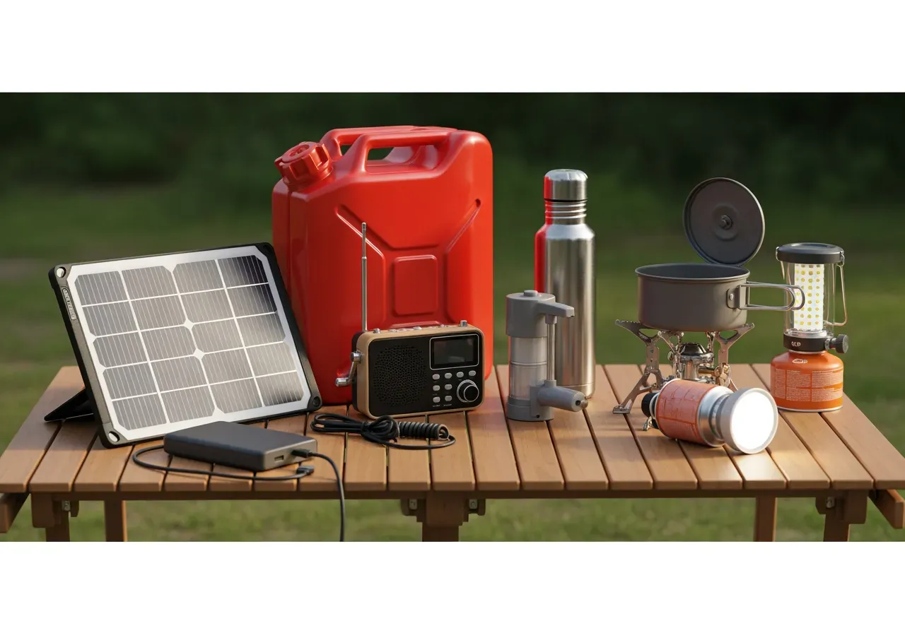 Första hjälpen vid evakuering utomhus