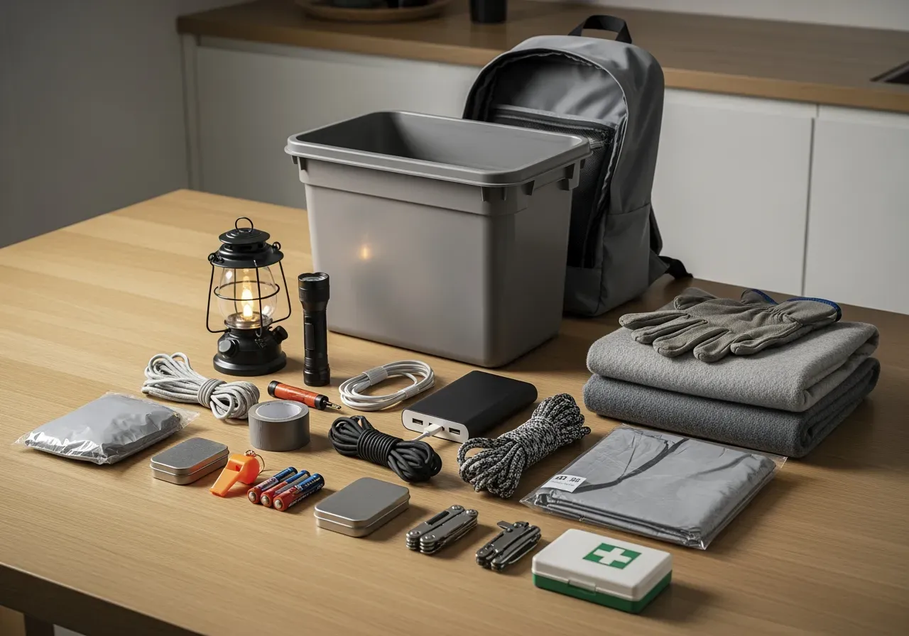 Nödpackning för familj och husdjur