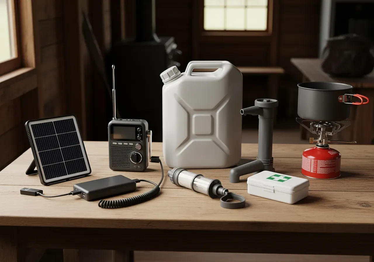 Gasbehov för krismatlagning hemma