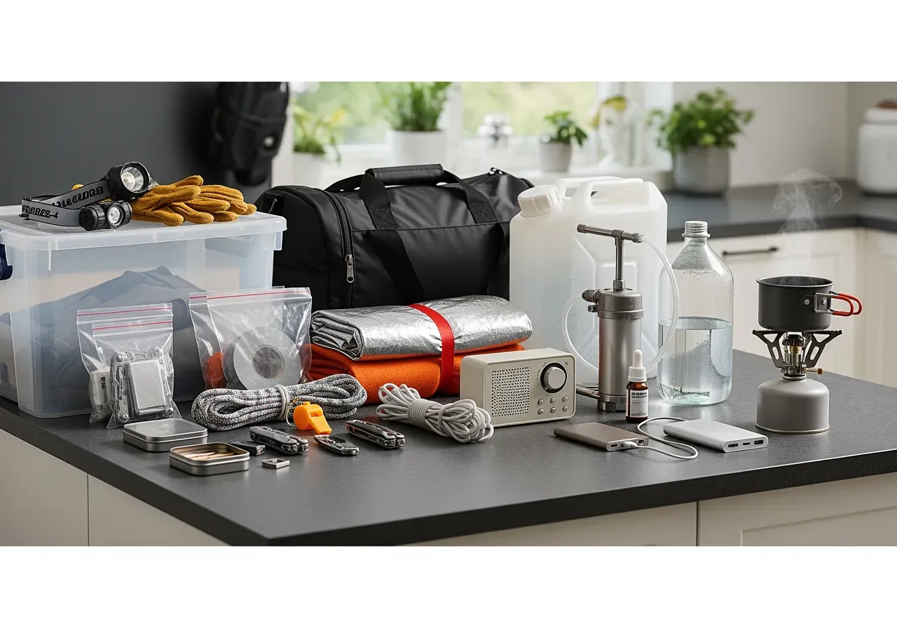 Beredskapslåda och hygien vid strömavbrott