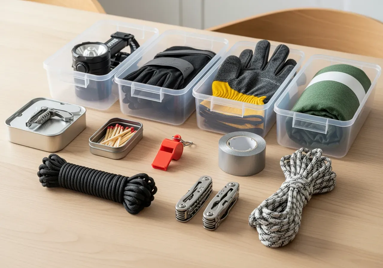 Vevradio och powerbank vid strömavbrott